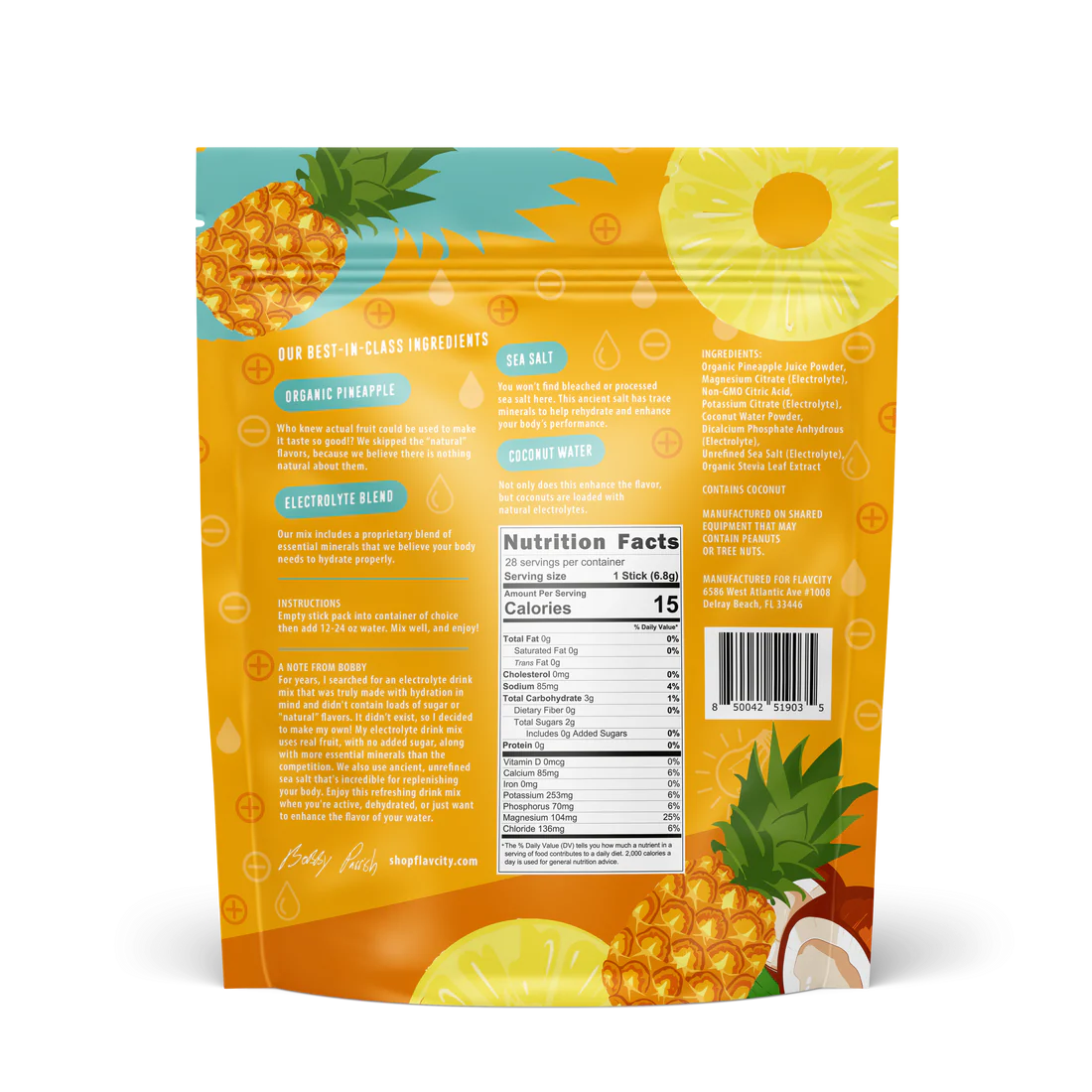 Pineapple Coconut Electrolyte Mix