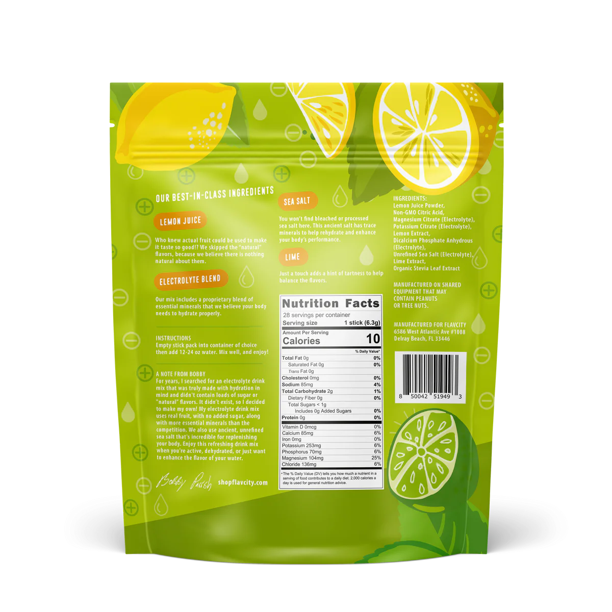 Lemon Lime Electrolyte Mix