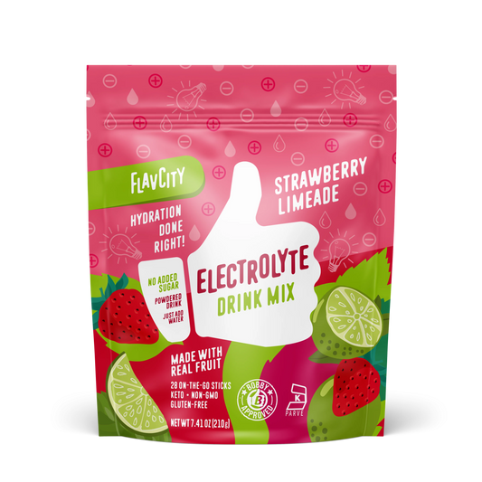 Strawberry Limeade Electrolyte Mix