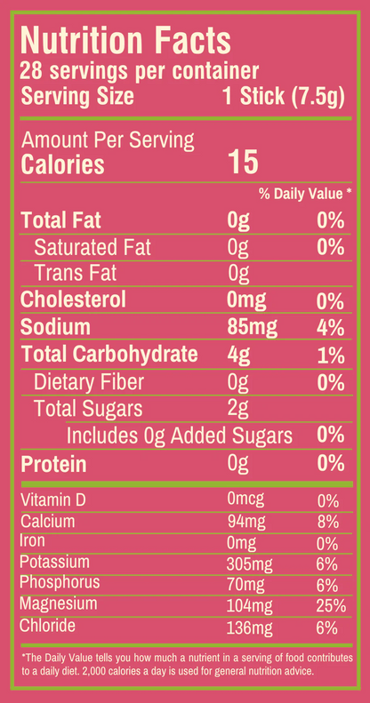 Strawberry Limeade Electrolyte Mix